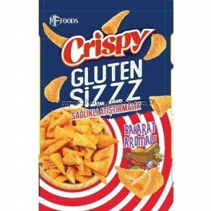 Crispy Glutensiz (5'li paket) Baharat Aromalı Cips(80 g)