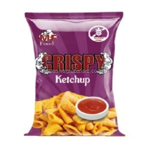Crispy Glutensiz (5'li paket) Ketçap Aromalı Cips(80 g)